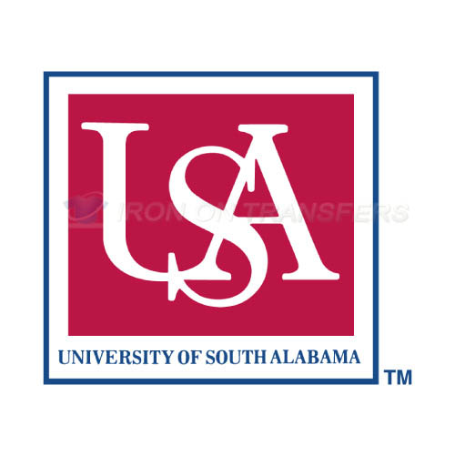 South Alabama Jaguars Logo T-shirts Iron On Transfers N6184